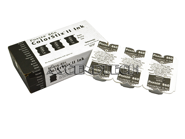 Xerox Phaser 860 Black Solid Ink Sticks Xerox Phaser 860 Black Solid Ink Sticks. Part Number: 016-1902-01