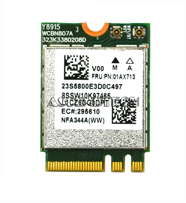 Qualcomm Qcnfa344a Wifi Card 01Ax713 Qualcomm Qcnfa344a Wifi Card 01Ax713. Part Number: 01Ax713 11S01ax713
