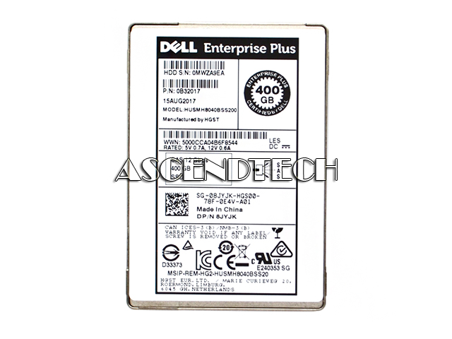 HUSMH8040BSS200 0B302017 | Hgst Husmh8040bss200 400Gb 2.5" Sas Ssd