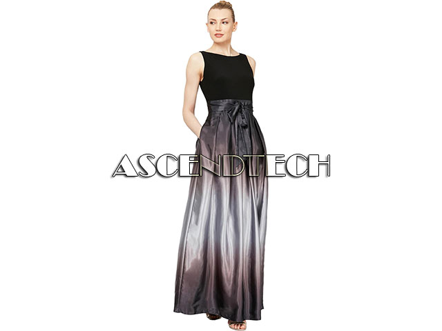 Slny 10 Size Black Silver Long Dress Slny 10 Size Black Silver Long Dress. Part Number: 10Size_Black_Silver_Dress
