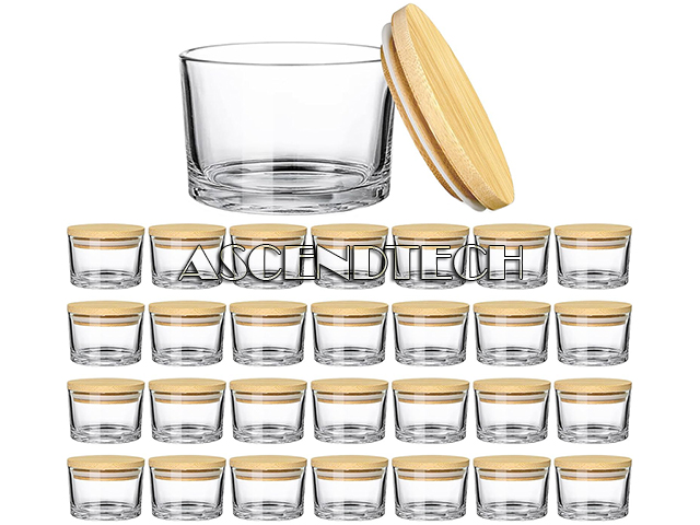 Supmind 29-Pack 4Oz Glass Candle Jars Supmind 29-Pack 4Oz Glass Candle Jars. Part Number: 29_Glass_Jars