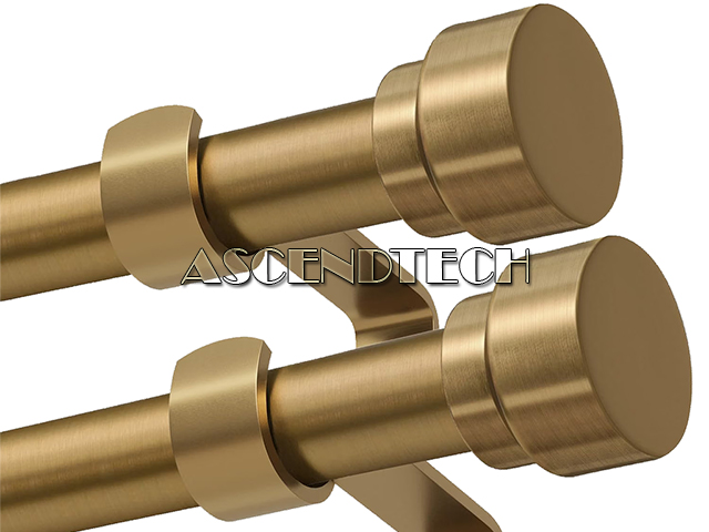 Oneach 2-Pack 16"-88" Metal Curtain Rods Oneach 2-Pack 16"-88" Metal Curtain Rods. Part Number: 2Pack_Curtain_Rods