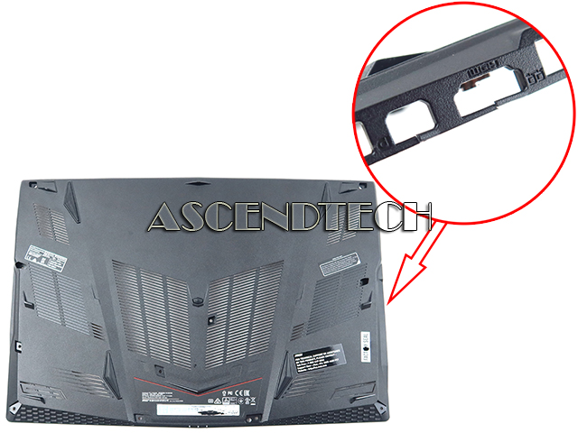 Msi Gl63 Bottom Cover 307-6P1d255-D37 Msi Gl63 Bottom Cover 307-6P1d255-D37