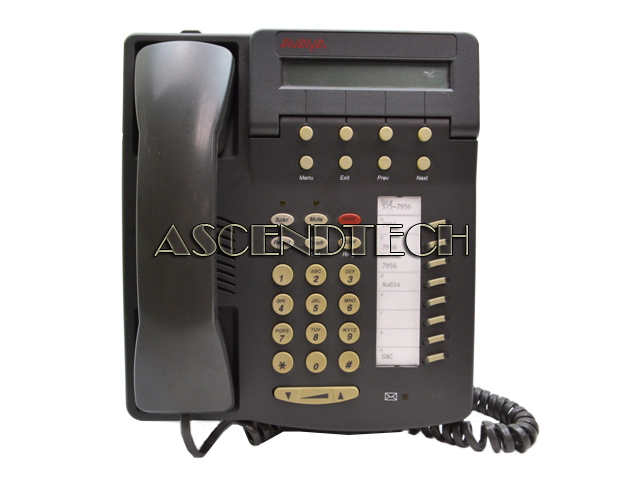 33048SQ 6408D+ | Avaya 6408D+ Phone With Base 33048Sq