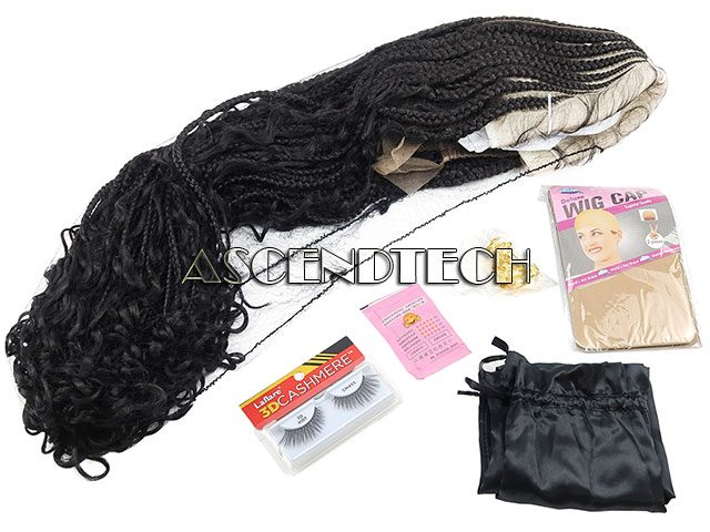 Women 36Inch 1B Bohemian Braided Wig Set Women 36Inch 1B Bohemian Braided Wig Set. Part Number: 36Inch_1B_Wig_Set
