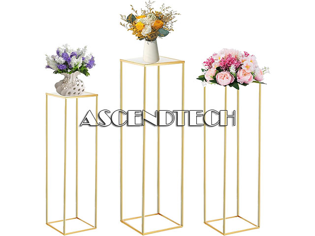 Bonastella 3Pcs Square Pedestal Stands Bonastella 3Pcs Square Pedestal Stands. Part Number: 3Pcs_Gold_Pedestal_Stands