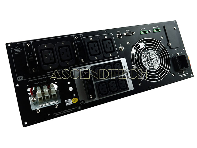 4200W_Rear_Panel | Apc Smart-Ups 4200R 4U Rear Panel Assy