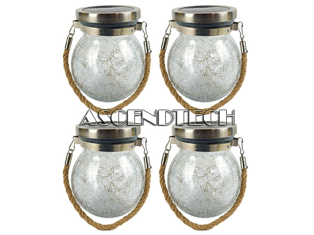 4 Pack Outdoor 30 Led Solar Jar Lanterns 4 Pack Outdoor 30 Led Solar Jar Lanterns. Part Number: 4_Jar_Lanterns