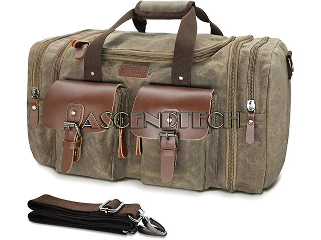 Wildroad Vintage Grey 50L Duffle Bag Wildroad Vintage Grey 50L Duffle Bag. Part Number: 50L_Duffle_Bag