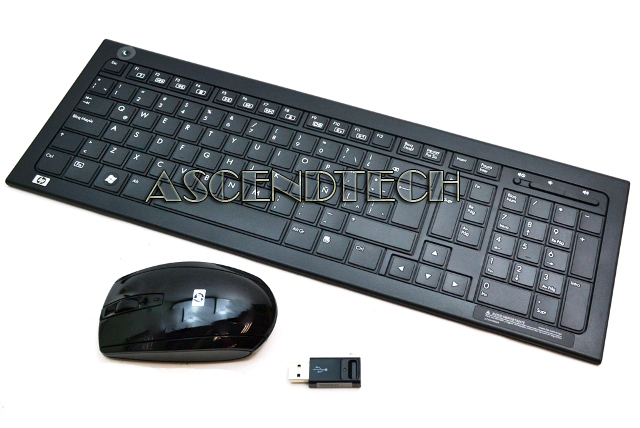 Hp 511576-Zh1 Wireless Keyboard & Mouse Hp 511576-Zh1 Wireless Keyboard & Mouse. Model: 579710-161 Rm809a Rx809a