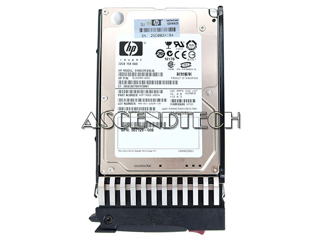 Hp Eh0072fawja 2.5" 72Gb Sas 6Gb/S Hdd Hp Eh0072fawja 2.5" 72Gb Sas 6Gb/S Hdd. Part Number: 512544-003