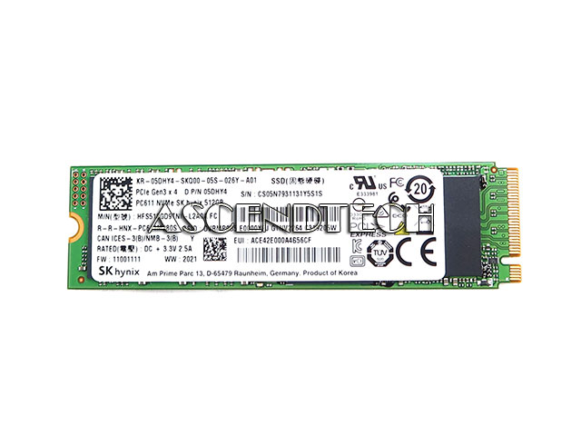 HFS512GD9TNI 5DHY4 05DHY4 KR 05DHY4 Dell Sk Hynix Pc611 512Gb M 2 Ssd 