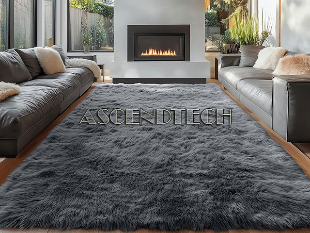Olanly 6X9ft Gray Soft Fluffy Area Rug Olanly 6X9ft Gray Soft Fluffy Area Rug. Part Number: 6X9ft_Fluffy_Area_Rug