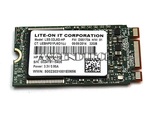 Lite-On Hp 32Gb Sata Ssd 729664-002