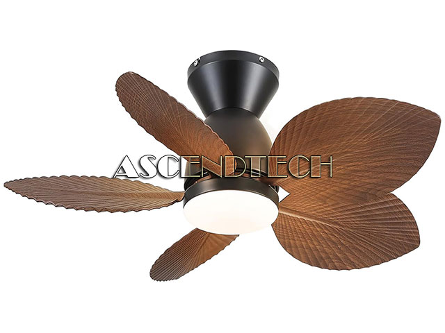 Kviflon 8222 30" Brown Black Ceiling Fan Kviflon 8222 30" Brown Black Ceiling Fan