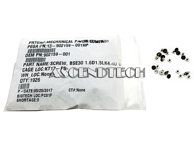 Hp Bse30 Screws 1926 Pcs 902159-001 Hp Bse30 Screws 1926 Pcs 902159-001