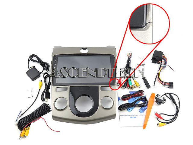 Podofo Car Radio 9" For Kia Forte 2009 Podofo Car Radio 9" For Kia Forte 2009. Model: A3012jg
