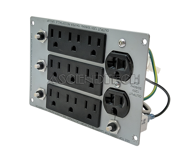 870-11353 REV:1 | Apc Sua2200xl Rear Outlet Panel Assembly