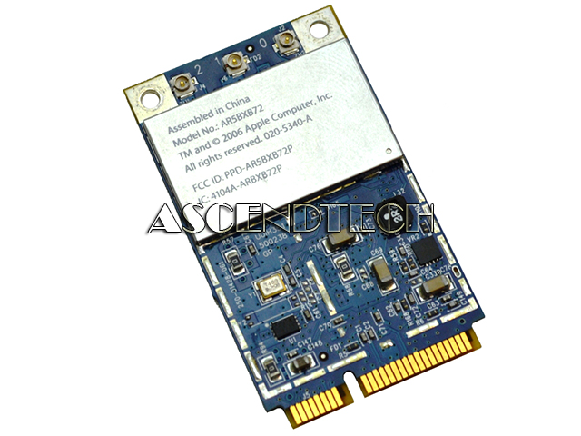 Apple 020-5340A 607-0368A Wifi Card Apple 020-5340A 607-0368A Wifi Card. Model: Ar5bxb72