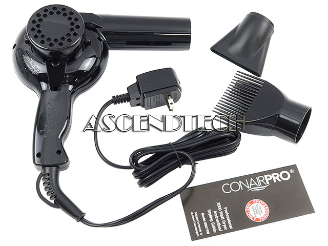 Conair Bb075w 2000W 4-Speed Hair Dryer Conair Bb075w 2000W 4-Speed Hair Dryer