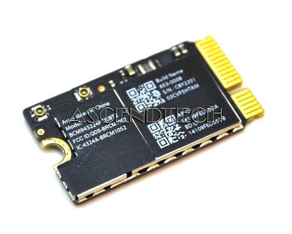 Apple Macbook Wifi Card Bcm943224pciebt2 Apple Macbook Wifi Card Bcm943224pciebt2. Model: 607-6759 607-8181