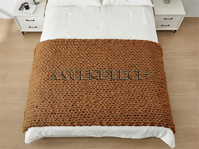Bigacogo 40"X80" Caramel Throw Blanket Bigacogo 40"X80" Caramel Throw Blanket. Part Number: Caramel_Throw_Blanket