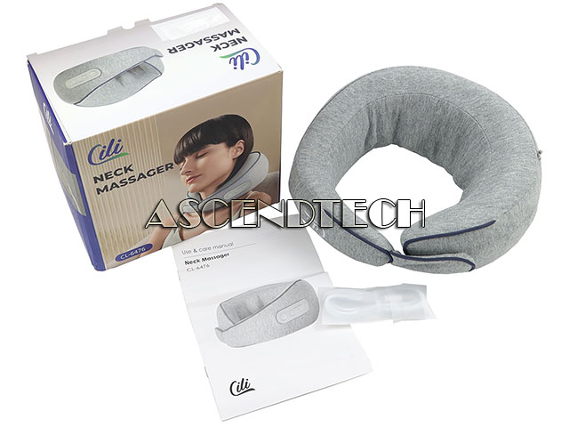 Cili Cl-6476 Gray Cordless Neck Massager Cili Cl-6476 Gray Cordless Neck Massager