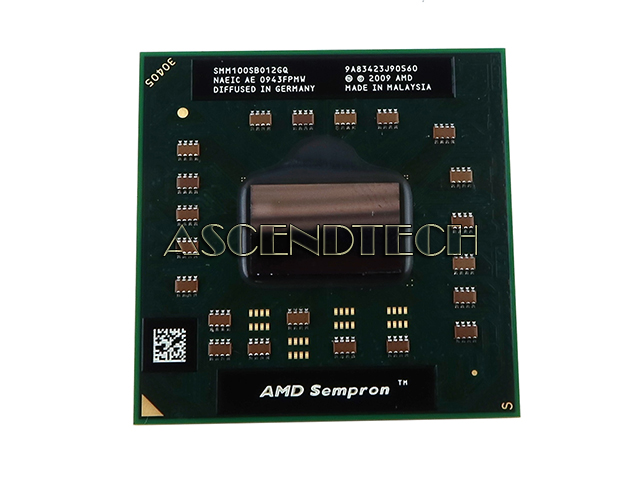 Amd Sempron M100 2.00Ghz Laptop Cpu Amd Sempron M100 2.00Ghz Laptop Cpu. Part Number: Smm100sbo12gq