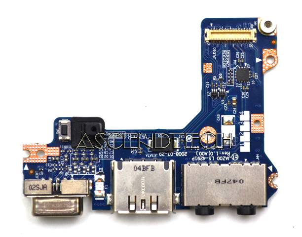 D537F 0D537F LS-4291P | Dell D537f Audio Esata Vga Panel Board