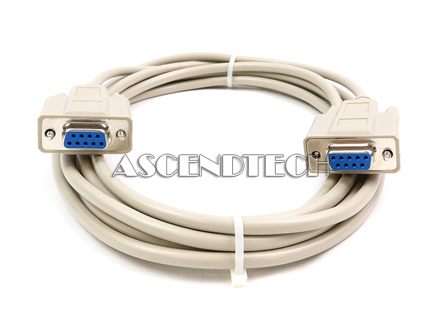 Db9 Vga To Db9 Vga 9 Pin 10Ft Gray Cable Db9 Vga To Db9 Vga 9 Pin 10Ft Gray Cable
