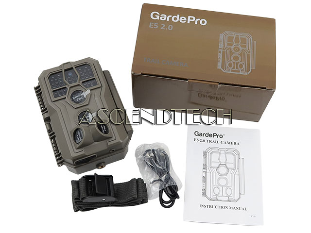 Gardepro E5 2.0 64Mp 4K Trail Camera Gardepro E5 2.0 64Mp 4K Trail Camera