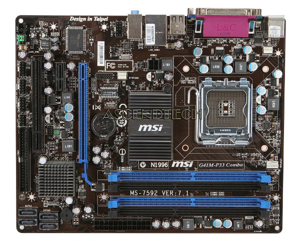 MSI G41M-P33 LGA775 G41 DDR3/DDR2