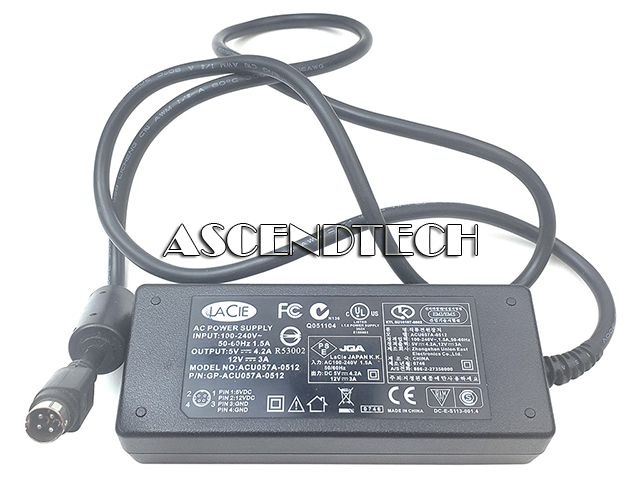 Lacie Gp-Acu057a-0512 Ac Power Supply Lacie Gp-Acu057a-0512 Ac Power Supply
