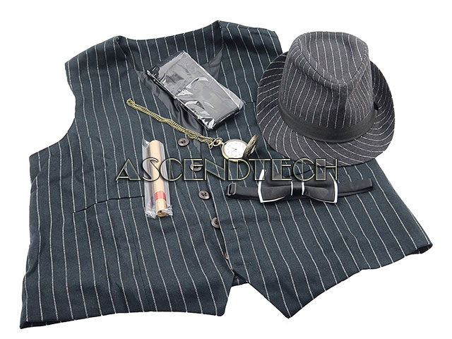 Eforled M-Size Halloween Mens Costume Eforled M-Size Halloween Mens Costume. Part Number: Ganster_Costume_M