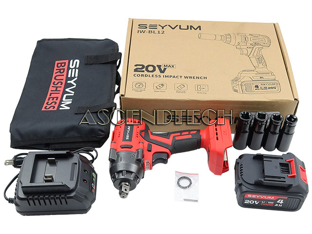Seyvum Iw-Bl12 Cordless Impact Wrench Seyvum Iw-Bl12 Cordless Impact Wrench