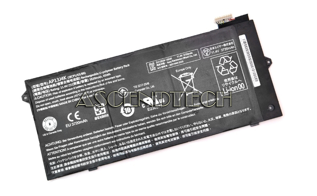 Acer 11.4V 45Wh Battery Kt.00304.001 Acer 11.4V 45Wh Battery Kt.00304.001. Part Number: Kt.00304.001 Kt00304001. Model: Ap13j4k