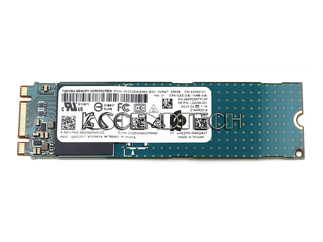 Hp Toshiba 256Gb M.2 Nvme Ssd L22028-001 Hp Toshiba 256Gb M.2 Nvme Ssd L22028-001. Model: Kbg30zmv256g