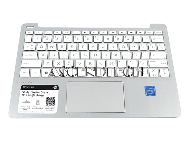 Hp 11-Ak Kb Palmrest Tp Assy L44642-001