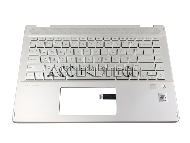 Hp 14-Dh Kb Palmrest Assembly No Tp