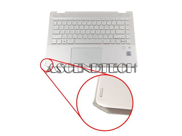 Hp 14-Dh Kb Palmrest Tp Assy L53787-001 Hp 14-Dh Kb Palmrest Tp Assy L53787-001