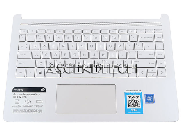 Hp 14-Dq Kb Palmrest Tp Assy L61508-001 Hp 14-Dq Kb Palmrest Tp Assy L61508-001