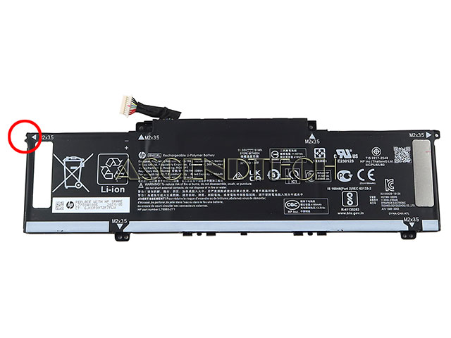 Hp 13-Ba 11.55V 51Wh Battery L76965-271