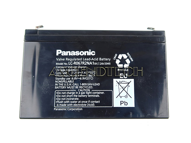 Panasonic Lc-R067r2na1 Lead-Acid Battery Panasonic Lc-R067r2na1 Lead-Acid Battery