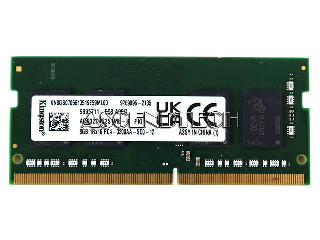 Kingston 8Gb Ddr4 Ram 9995711-E08.A00g Kingston 8Gb Ddr4 Ram 9995711-E08.A00g. Model: Acr32d4s2s1me-8