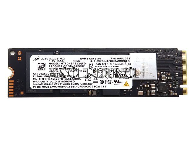 MTFDHBA512QFD M09630-001 | Micron 2210 512Gb M.2 Ssd M09630-001