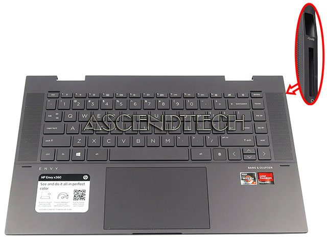 Hp 15-Eu Kb Palmrest Tp Assy M45489-001