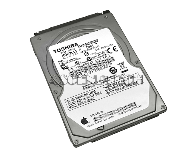 MK5065GSXF 655-1646B | Toshiba Mk5065gsxf 500Gb 2.5