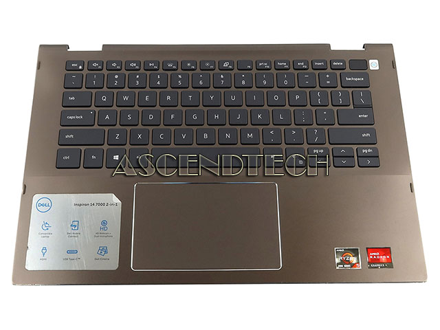 Dell 7405 2In1 Kb Palmrest Tp Assy Mkcvw