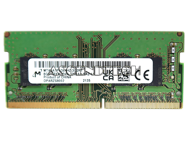 Micron Mta8atf1g64hz 8Gb 3200Mhz Ram Micron Mta8atf1g64hz 8Gb 3200Mhz Ram. Part Number: Mta8atf1g64hz-3G2r1