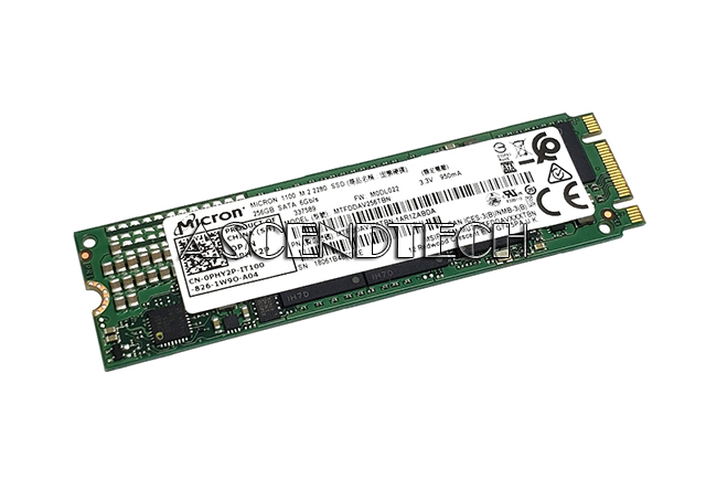 Micron mtfddak256tbn-1ar12abyy 256 GB 1100 6,3 cm SED SSD con sequenziale read/Write Up to 530/500 Mbps Nero 256 GB